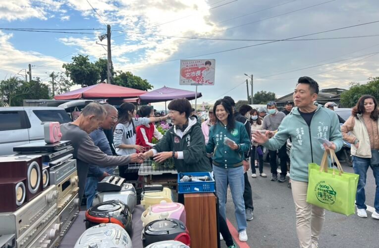 立法委員陳亭妃準備好承擔台南用腳走、用時間證明