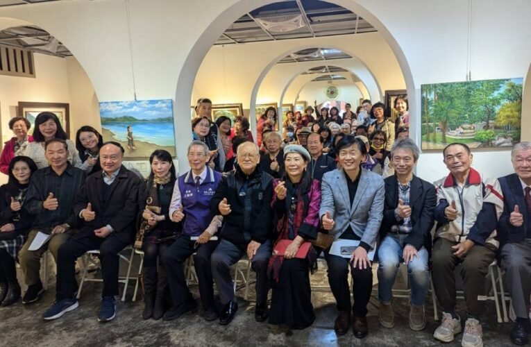 五十年志工生涯凝結畫筆 李盈瑩「愛與生活藝術」展登場