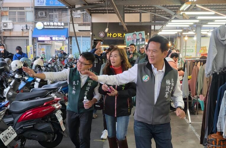 擘劃「永康新都會」願景 林俊憲承諾推動鐵路地下化延伸改善交通瓶頸