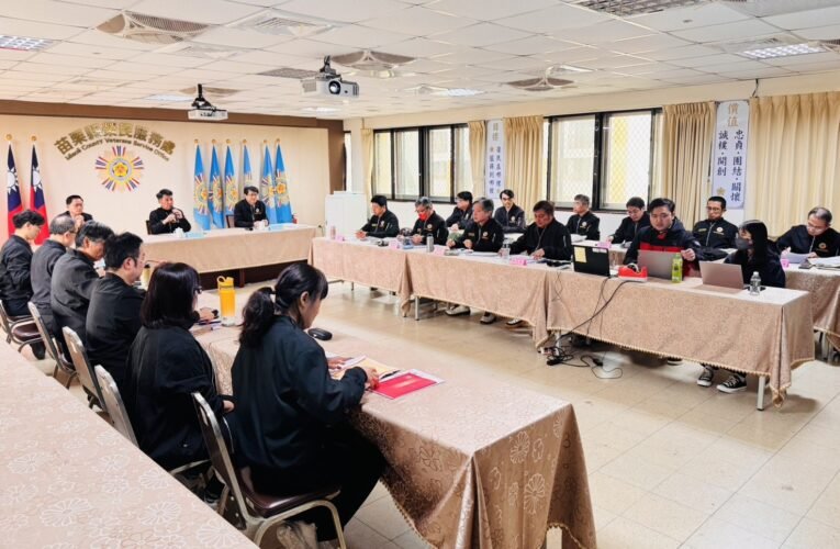 苗栗縣榮服處安心御老平台訓練運用科技守護高風險榮民眷