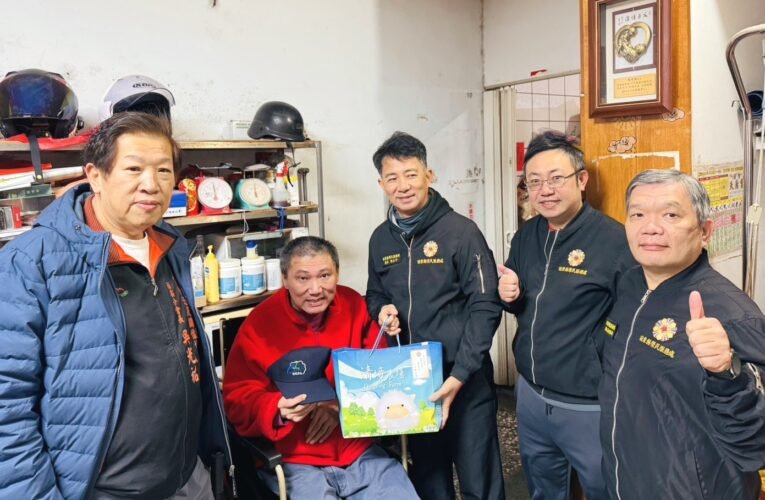 苗栗縣榮服處寒冬送暖慰問戰公傷殘及年長榮民眷