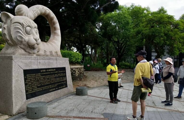 台灣第一水庫文化深度遊 虎頭埤志工導覽解說遺構故事