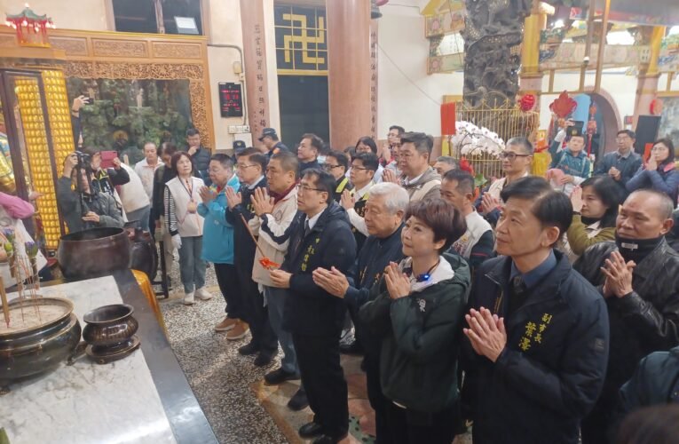 百年民俗傳承！東山碧軒寺迎佛祖遶境 黃偉哲到場撐腰祈福