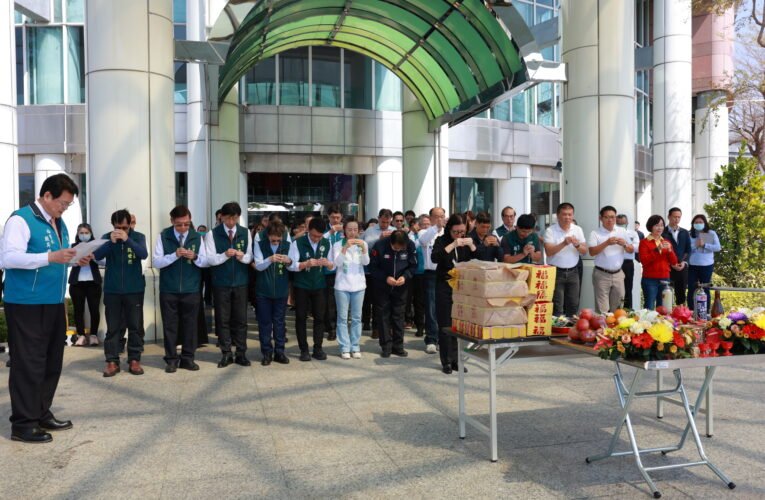 臺南市議會新春團拜 府會同心盼市政更上一層