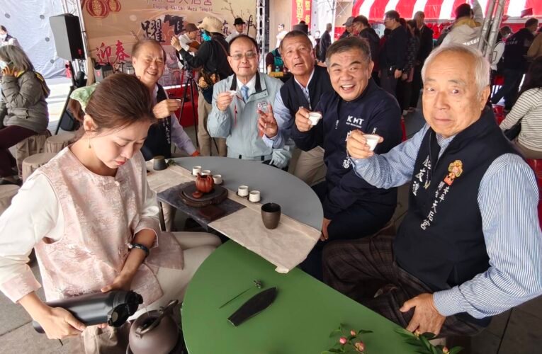 丙午年新春墨寶免費送！安平開台天后宮邀名家揮毫 樂音茶香環繞廟埕