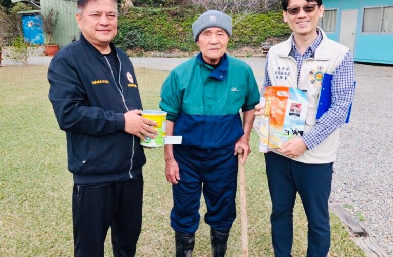 苗栗縣榮服處主動關懷因公受傷榮民申請贍養金