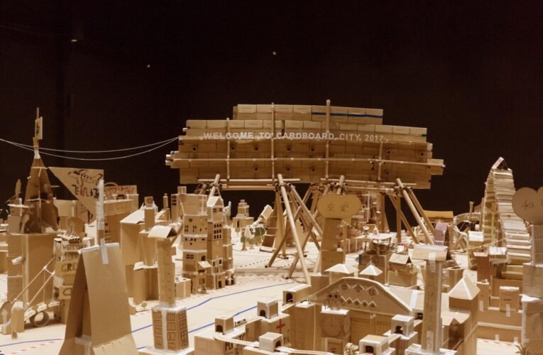 台南：用回收紙板構築青少年的創意城市