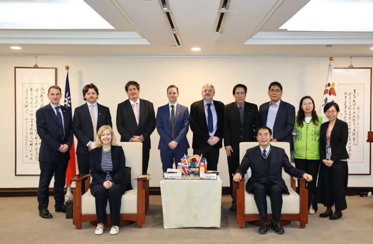 英國糧倉對話台灣農都！大林肯郡訪團抵台南取經，黃偉哲力邀三月共赴倫敦食品展