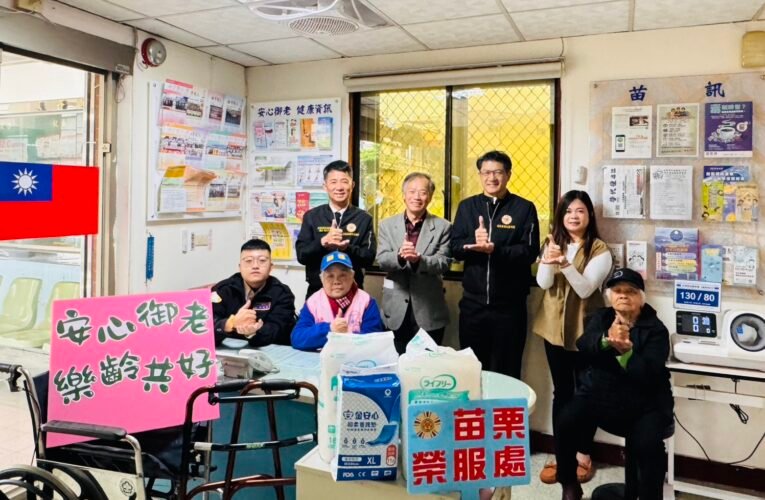 台中榮總協助苗栗榮服處建立「安心御老」資源及健康資訊