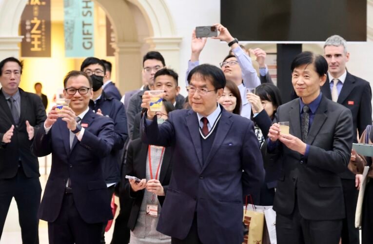 台英文化交流新里程！黃偉哲出席奇美博物館感恩茶會 見證大英博物館法老特展盛況