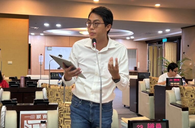 台南市議員李宗霖諷國共互動：中共要的是台灣跪下