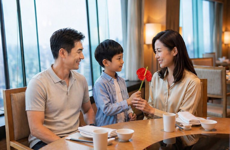 母親節限定！台南遠東香格里拉飯店打造火鶴花藝展 傳遞在地永續之美
