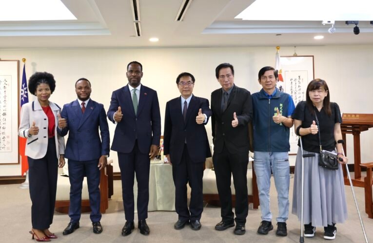 台海建交70周年　海地大使訪台南談農業、教育與文化合作