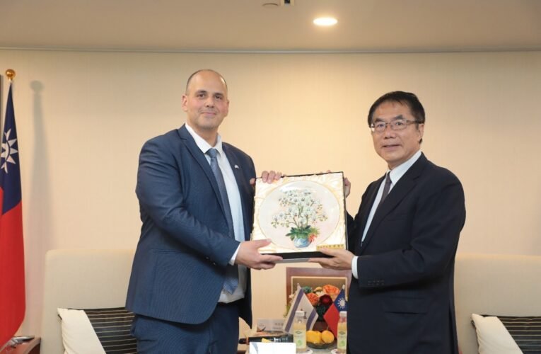 臺南市長黃偉哲接待以色列市長團　盼拓展農業、水資源與科技交流