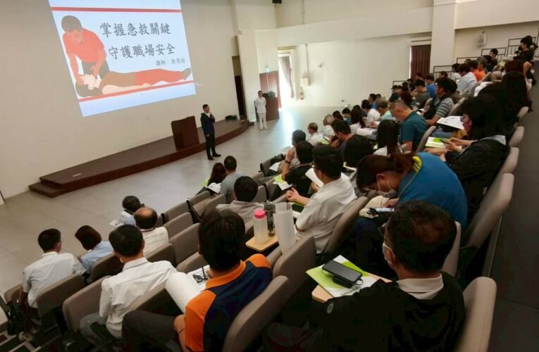 「急救技能再精進」 南市保障職場安全