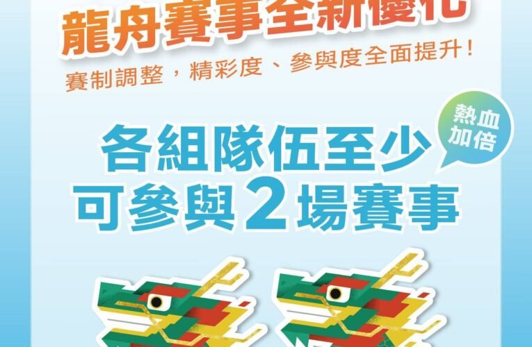 告別單淘汰制 臺南國際龍舟錦標賽打造更專業競技舞台