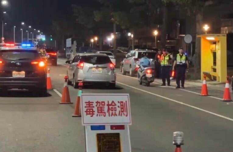 黃偉哲要求全面掃蕩毒駕　臺南警強化路檢與溯源查緝