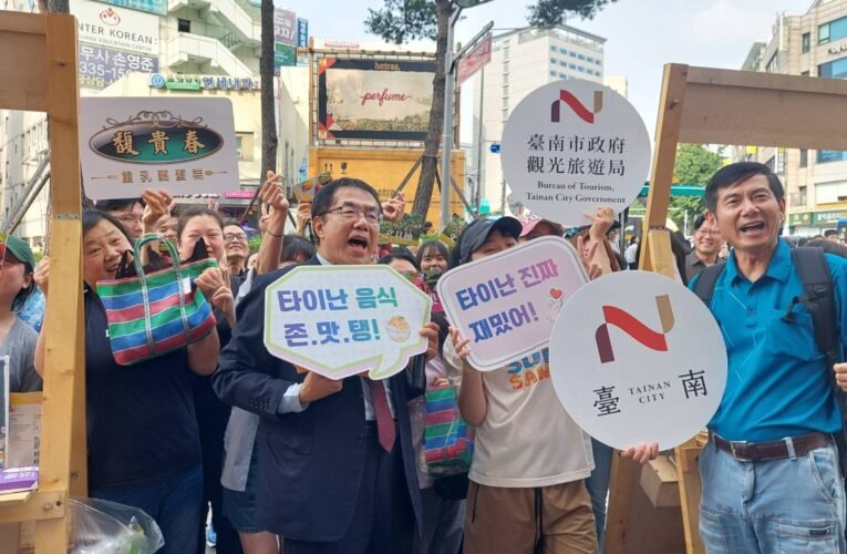 臺南觀光魅力登陸首爾 弘大推廣活動吸引韓國民眾熱烈參與