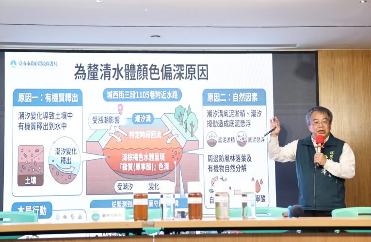 城西掩埋場遭質疑排放黑水　南市府強調零排放並公開監測數據