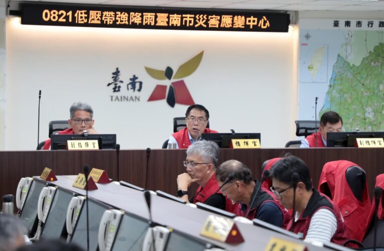 極端降雨考驗台南治水韌性　黃偉哲盼中央投入17.75億強化區域排水
