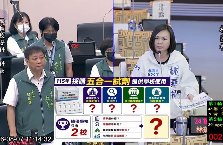 校園反毒成效遭質疑 國民黨團促導入唾液快篩強化校園防護
