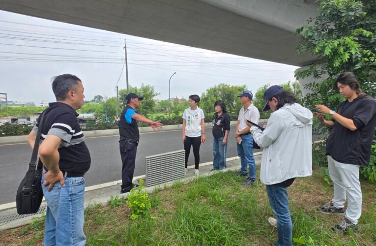 關切鹽水溪沿岸防洪民進黨台南市長候選人陳亭妃協調中央地方提升永康排水量能