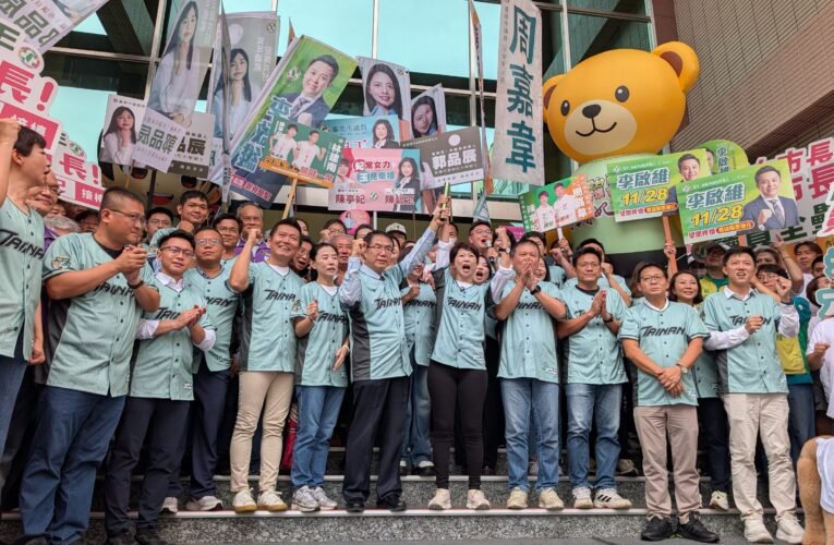 台南女市長挑戰啟動 陳亭妃宣示寫歷史：400年首位女性市長