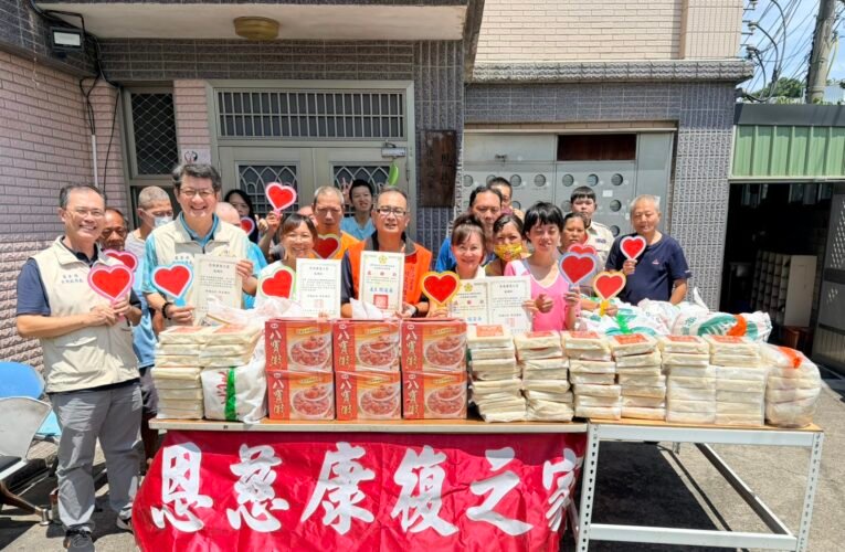 苗栗榮服處善心送愛關懷長照機構榮民眷
