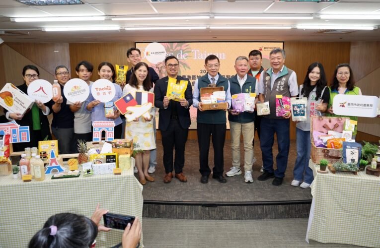 文旦柚香蕎麥氣泡飲登巴黎食品展　臺南農產展現多元風味